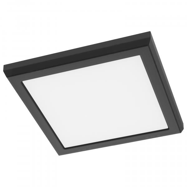 Blink Performer - 10 Watt LED - 7 Inch Square Fixture - Black Finish - 5 CCT Selectable