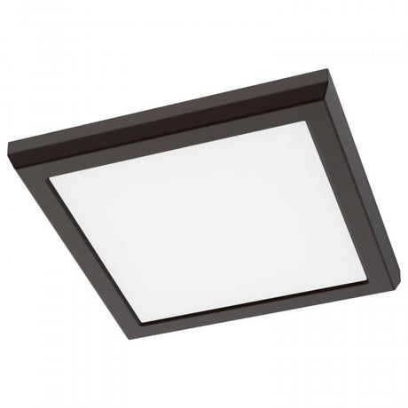 Blink Performer - 10 Watt LED - 7 Inch Square Fixture - Bronze Finish - 5 CCT Selectable