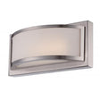 Mercer - (1) LED Wall Sconce - Frosted Glass - Brushed Nickel Finish