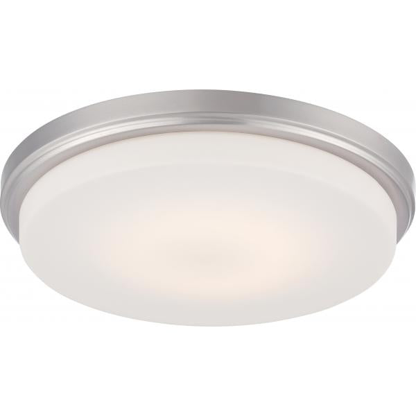 Dale - LED Flush Fixture with Opal Frosted Glass