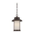 Bethany - LED Outdoor Hanging with Satin White Glass