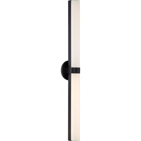 Bond - Double LED Vanity - 37.38 inches - White Acrylic Lens - Aged Bronze Finish