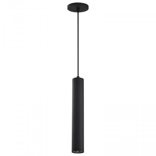 Century - 12 Watt - 16" - LED Pendant - Matte Black Finish