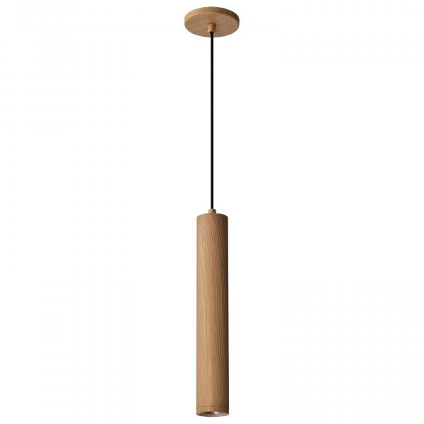 Century - 12 Watt, 16" LED Pendant - Ash Wood Finish