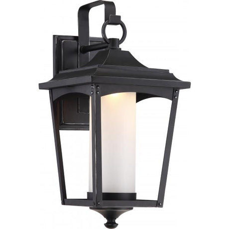 Essex 9.5 in. - Wall Lantern - Sterling Black Finish