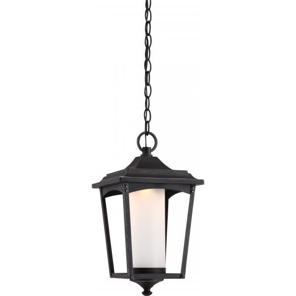 Essex Hanging Lantern - Sterling Black Finish