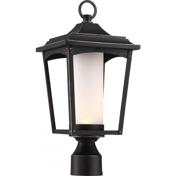 Essex Post Lantern - Sterling Black Finish