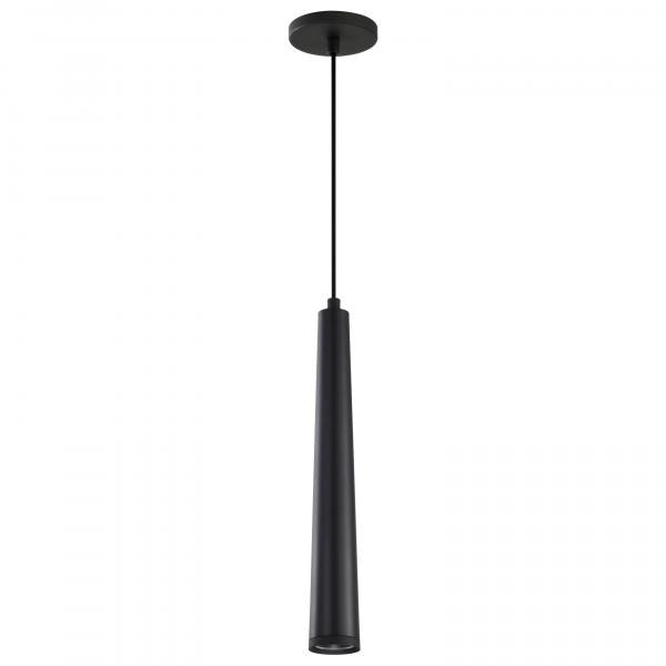 Melrose - 12 Watt - 16" - LED Pendant - Matte Black Finish