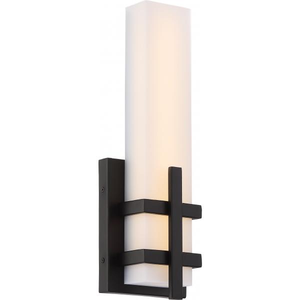 Grill - Single LED Wall Sconce - Aged Bronze Finish