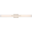 Grill Triple LED Wall Sconce - Polished Nickel Finish - White Acrylic Lens