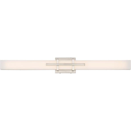 Grill Triple LED Wall Sconce - Polished Nickel Finish - White Acrylic Lens