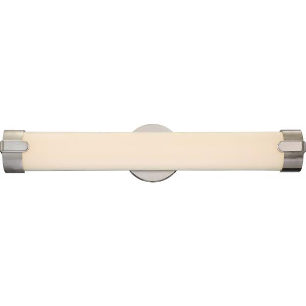 Loop - Double LED Wall Sconce - Brushed Nickel Finish