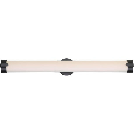 Loop 36 in. - LED Wall Sconce - Aged Bronze Finish White Acrylic Lens