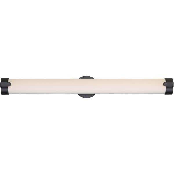 Loop 36 in. - LED Wall Sconce - Aged Bronze Finish White Acrylic Lens