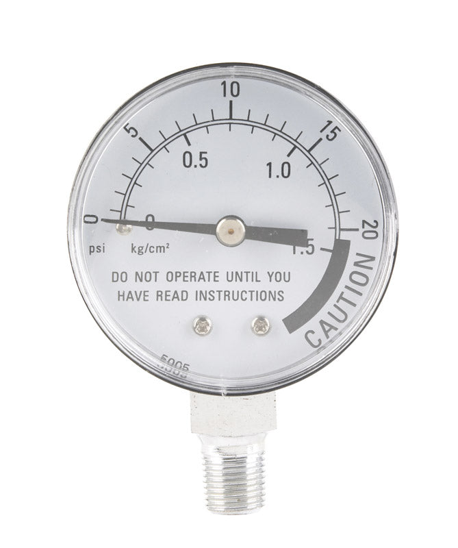 Presto Stainless Steel Pressure Steam Gauge