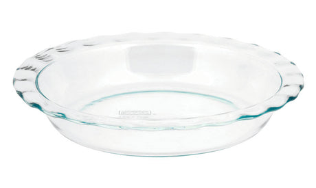 Pyrex 9.5 in. W X 9-1/2 in. L Pie Plate Clear