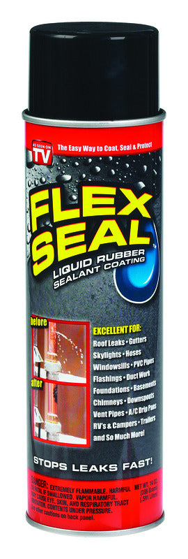 Flex Seal Family of Products Flex Seal Black Rubber Spray Sealant 14 oz