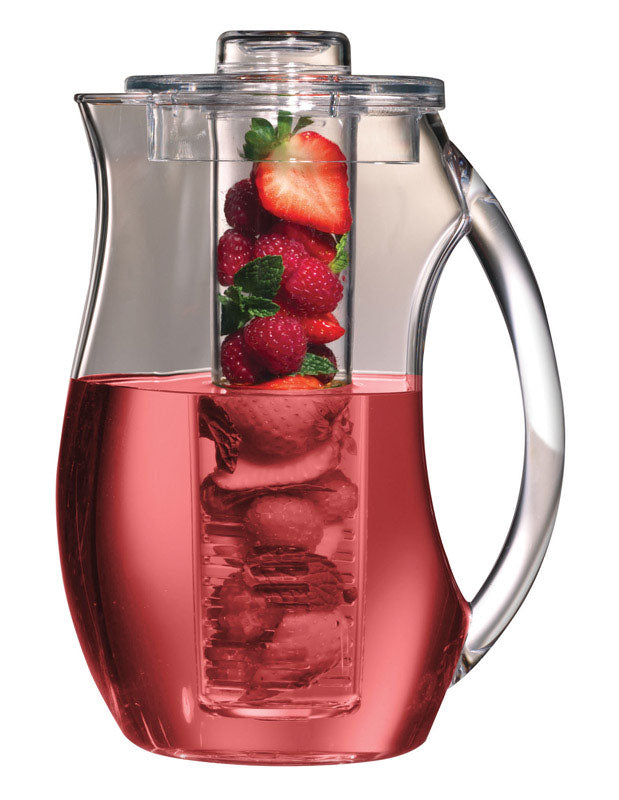 Prodyne 92 oz Clear Fruit Infusion Pitcher Acrylic