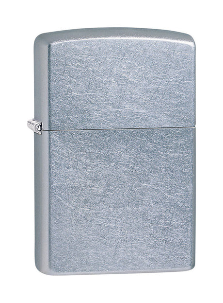 Zippo Silver Street Chrome Cigarette Lighter 1 pk