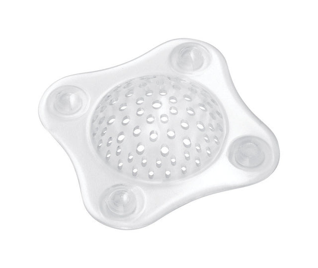 iDesign Gloss Clear Plastic Drain Protector