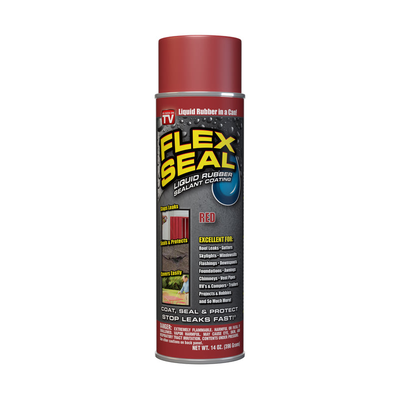 Flex Seal Family of Products Flex Seal Red Rubber Spray Sealant 14 oz