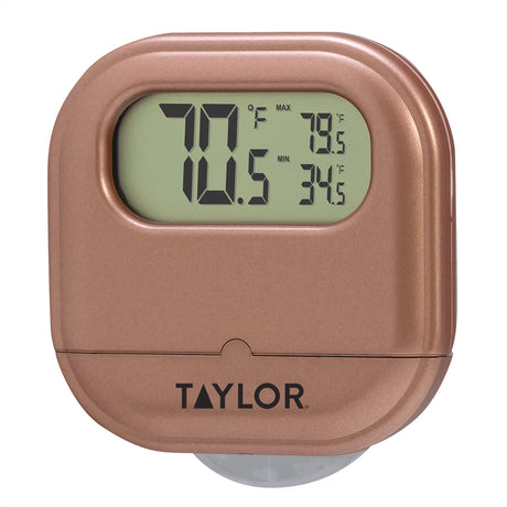 Taylor Digital Thermometer Plastic Assorted 2.76 in.