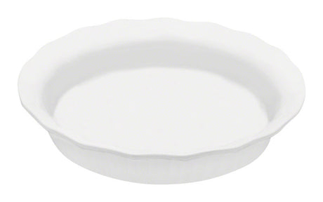 Corningware 9 in. W X 9 in. L Pie Plate French White