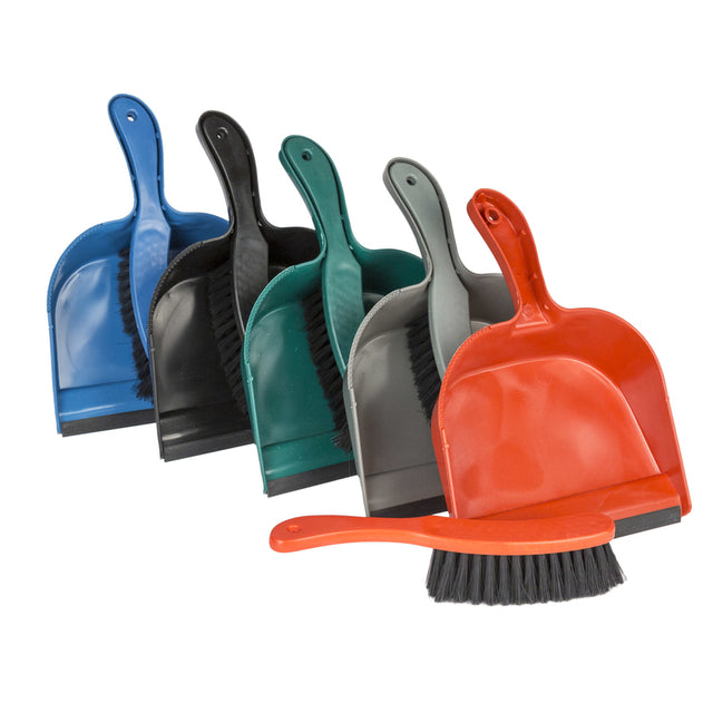 Good Old Values Plastic Handheld Dustpan and Brush Set