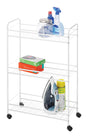 Whitmor 30-19/32 in. H X 21-13/16 in. W X 9.25 in. D Storage Cart