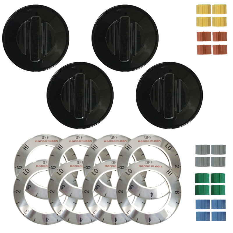 Range Kleen Plastic Replacement Knob Kit