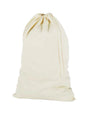 Whitmor White Canvas Laundry Bag