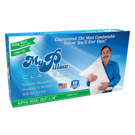 MyPillow As Seen On TV Firm Classic King Pillow Foam 1 pk