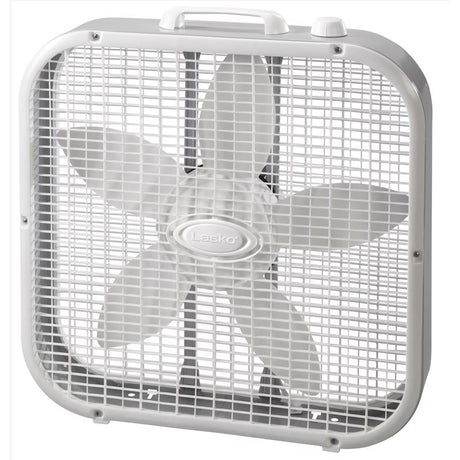 Lasko 21-3/4 in. H X 20 in. D 3 speed Box Fan