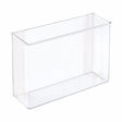 iDesign Affixx Linus 6-1/2 in. H X 3-1/2 in. W X 11 in. L Clear Cabinet Organizer