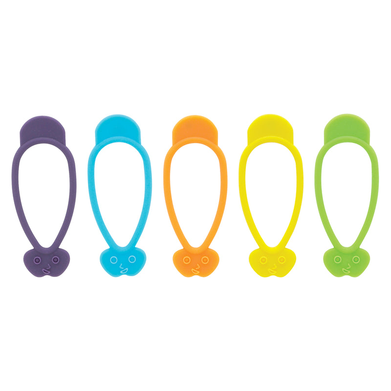 Harold Import Assorted Silicone Bag Ties