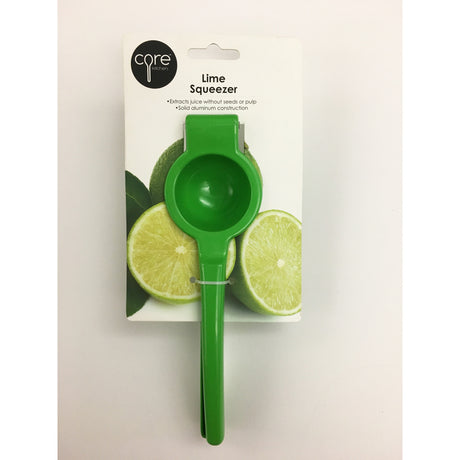 Core Kitchen Green Aluminum Lime Squeezer