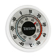 Taylor Dial Thermometer Plastic White 1.75 in.