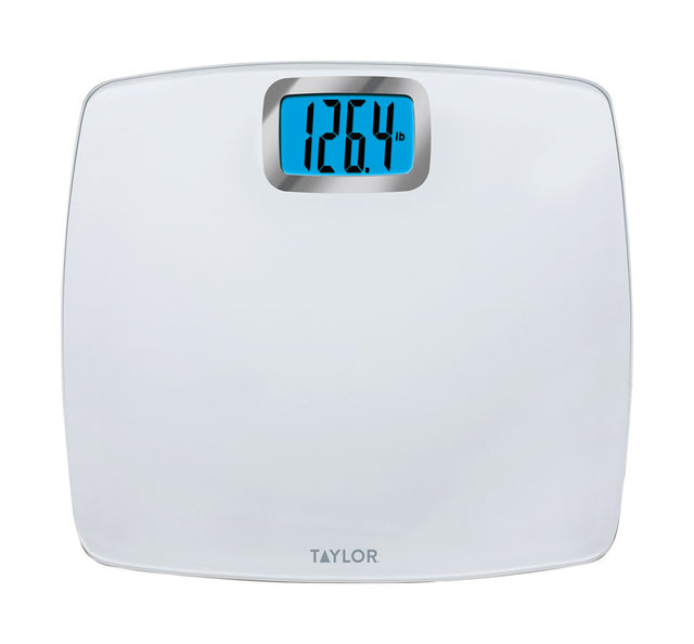 Taylor 440 lb Digital Bathroom Scale White