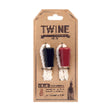 TWINE Boulevard Red/Black Cork Wine Bottle Candles