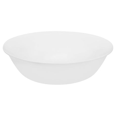 Corelle Livingware 32 oz Winter Frost Glass Winter Frost White Serving Bowl 9 in. D 1 pk