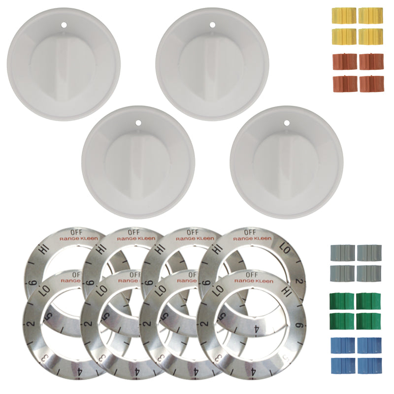 Range Kleen Plastic Replacement Knob Kit