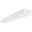 2 foot - 20 watt - LED Double Light Strip Fixture - 2200 lumens - 4000K - 120-277V