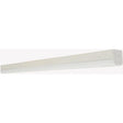 LED 4 ft. - Slim Strip Light - 38W - 5000K - White Finish - with Knockout