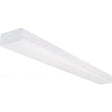 LED 4 ft. - Wide Strip Light - 38W - 4000K - White Finish - with Knockout