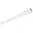 4 ft. LED - Linear Strip Light - Wattage and CCT Selectable - White Finish - Microwave Sensor