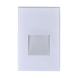 LED Vertical Step Light - 3W - White Finish - 120V