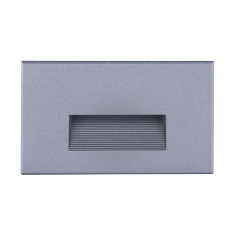 LED Horizontal Step Light - 5W - Gray Finish - 120V