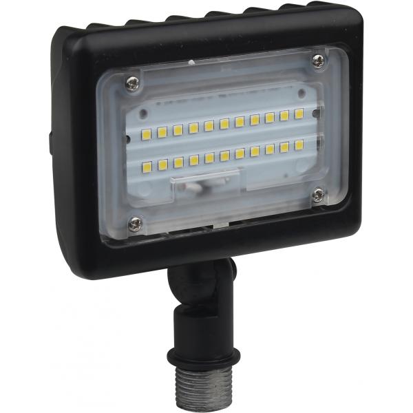 LED Small Flood Light - 15W - 3000K - Bronze Finish