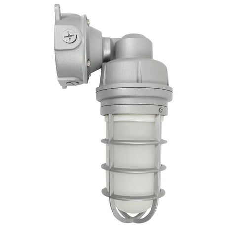 LED Adjustable Vapor Tight Fixture - 20W - CCT Selectable 3K/4K/5K - Gray Finish