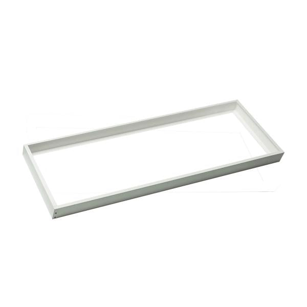 1X4 Backlit Panel Frame Kit - Slim Version - White Finish